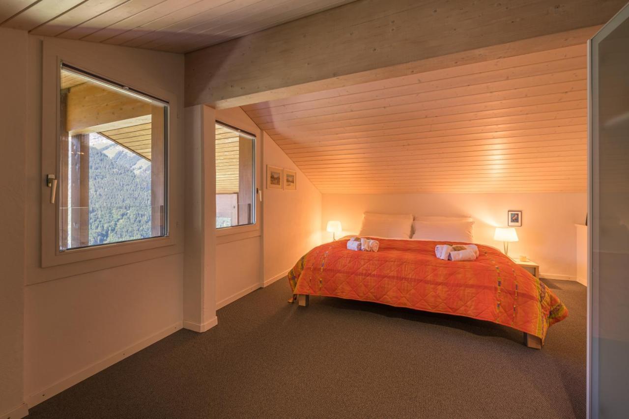 Chalet Primula Penthouse Wengen Exterior foto